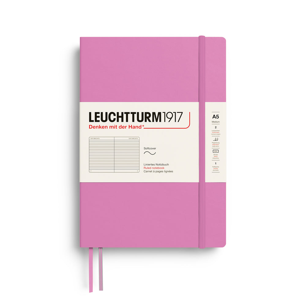 Leuchtturm1917 │  2027 Colours Notebook Medium Soft Cover A5 -Bubblegum