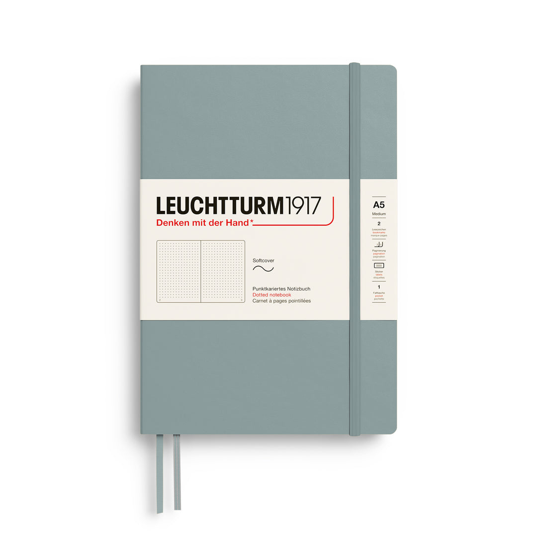 Leuchtturm1917 │  2027 Colours Notebook Medium Soft Cover A5 -Dove