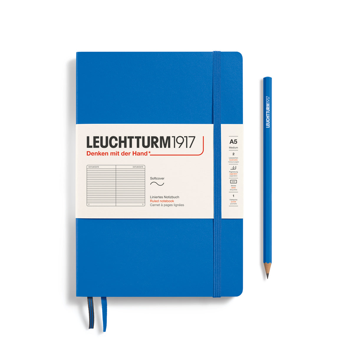 Leuchtturm1917 A5 Medium Softcover - Sky