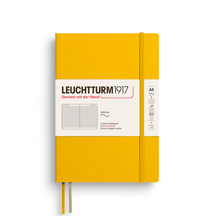 Leuchtturm1917 Notebook A5 Medium Softcover - Sunflower