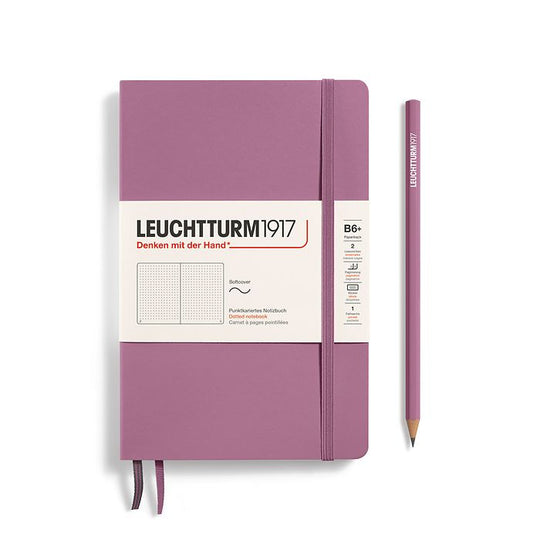 LEUCHTTURM1917 Paperback Notebook B6+ Softcover -  Dusty Rose