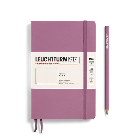 LEUCHTTURM1917 Paperback Notebook B6+ Softcover -  Dusty Rose