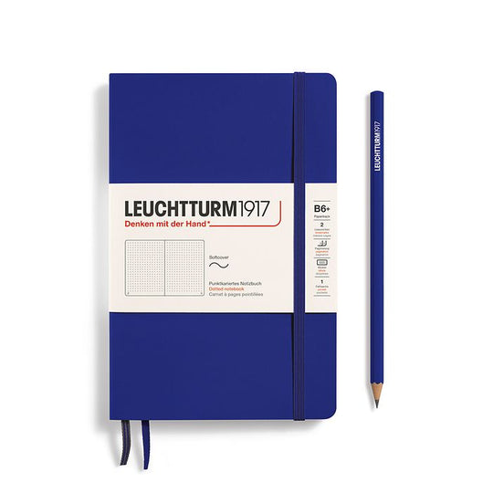 LEUCHTTURM1917 Paperback Notebook B6+ Softcover -  Ink