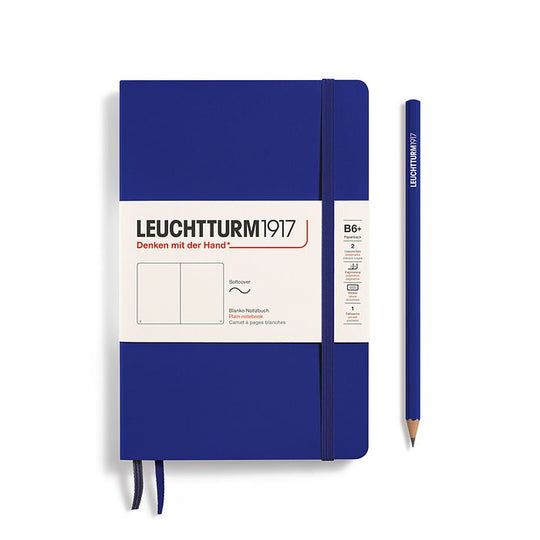 LEUCHTTURM1917 Paperback Notebook B6+ Softcover -  Ink