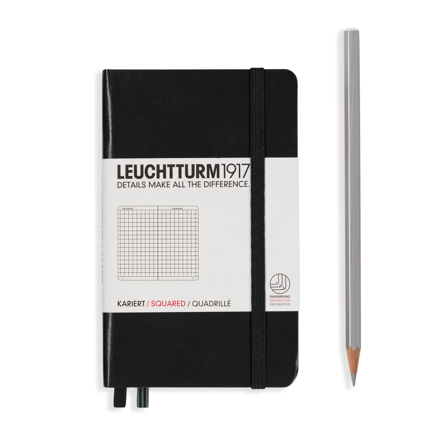 Leuchtturm1917 Pocket A6 - Black