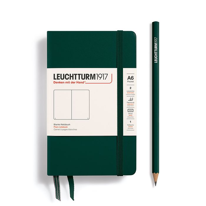 Leuchtturm1917 Pocket A6 - Forest Green