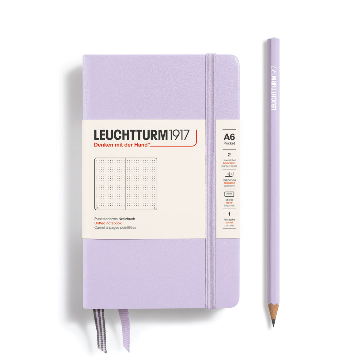 Leuchtturm1917 Pocket A6 - Lilac