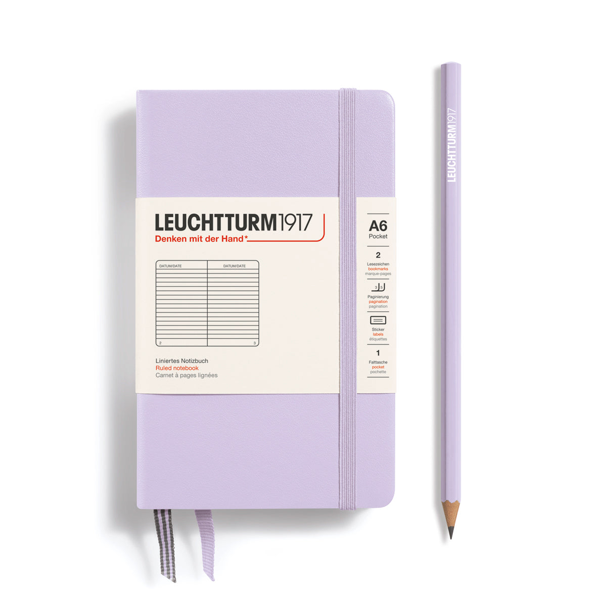 Leuchtturm1917 Pocket A6 - Lilac