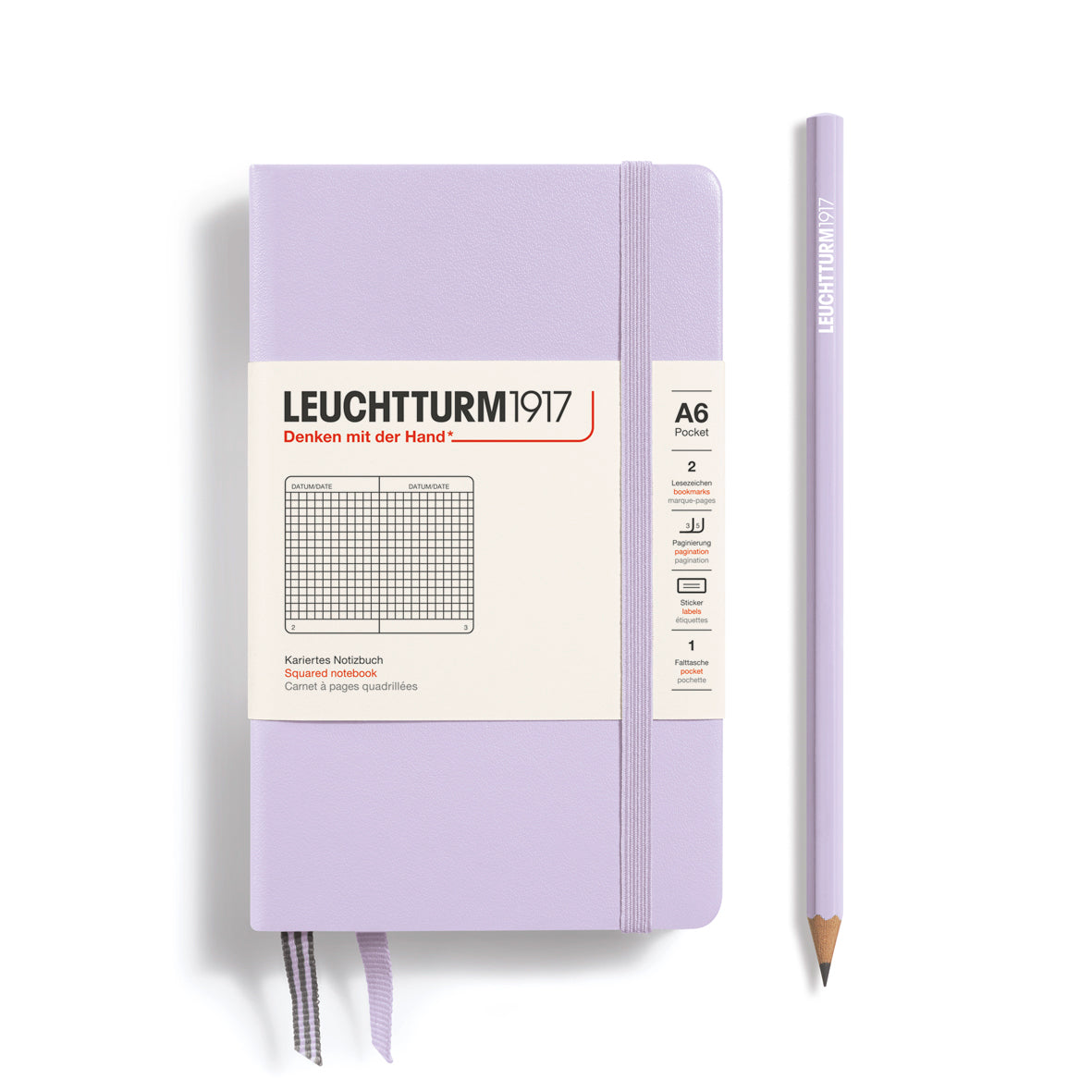 Leuchtturm1917 Pocket A6 - Lilac