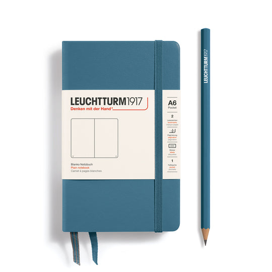 Leuchtturm1917 Pocket A6 - Stone Blue