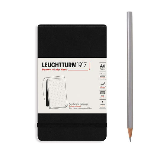 Leuchtturm1917 Notepads Pocket A6 - Black