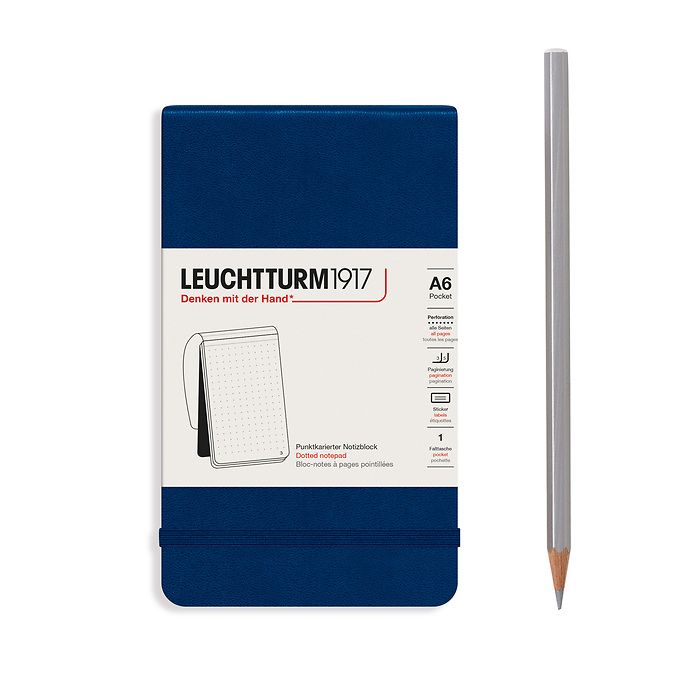 Leuchtturm1917 Notepads Pocket A6 - Navy
