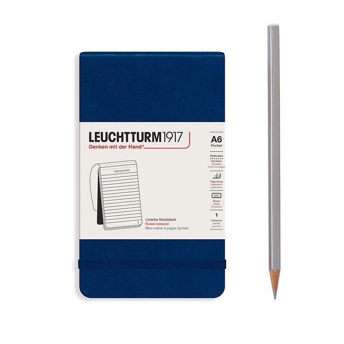 Leuchtturm1917 Notepads Pocket A6 - Navy