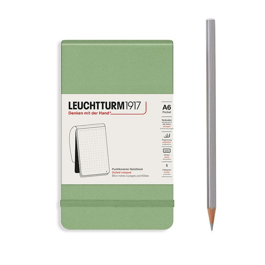 Leuchtturm1917 Notepads Pocket A6 - Sage