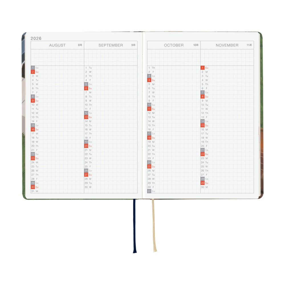 Hobonichi Hiroko Kubota Waiting on the Chord HON A6-