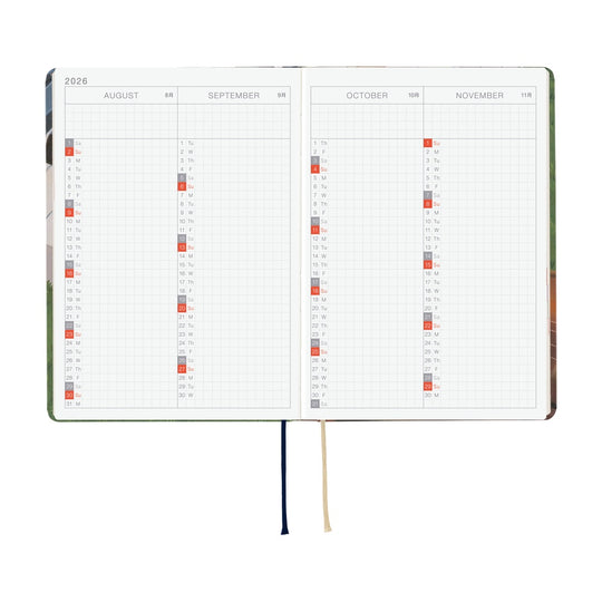 Hobonichi Hiroko Kubota Waiting on the Chord HON A6-
