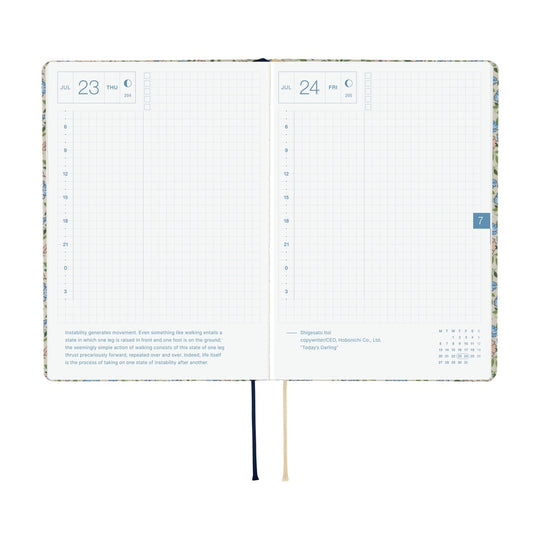 Hobonichi Liberty Fabrics Sasha Kiora HON A6