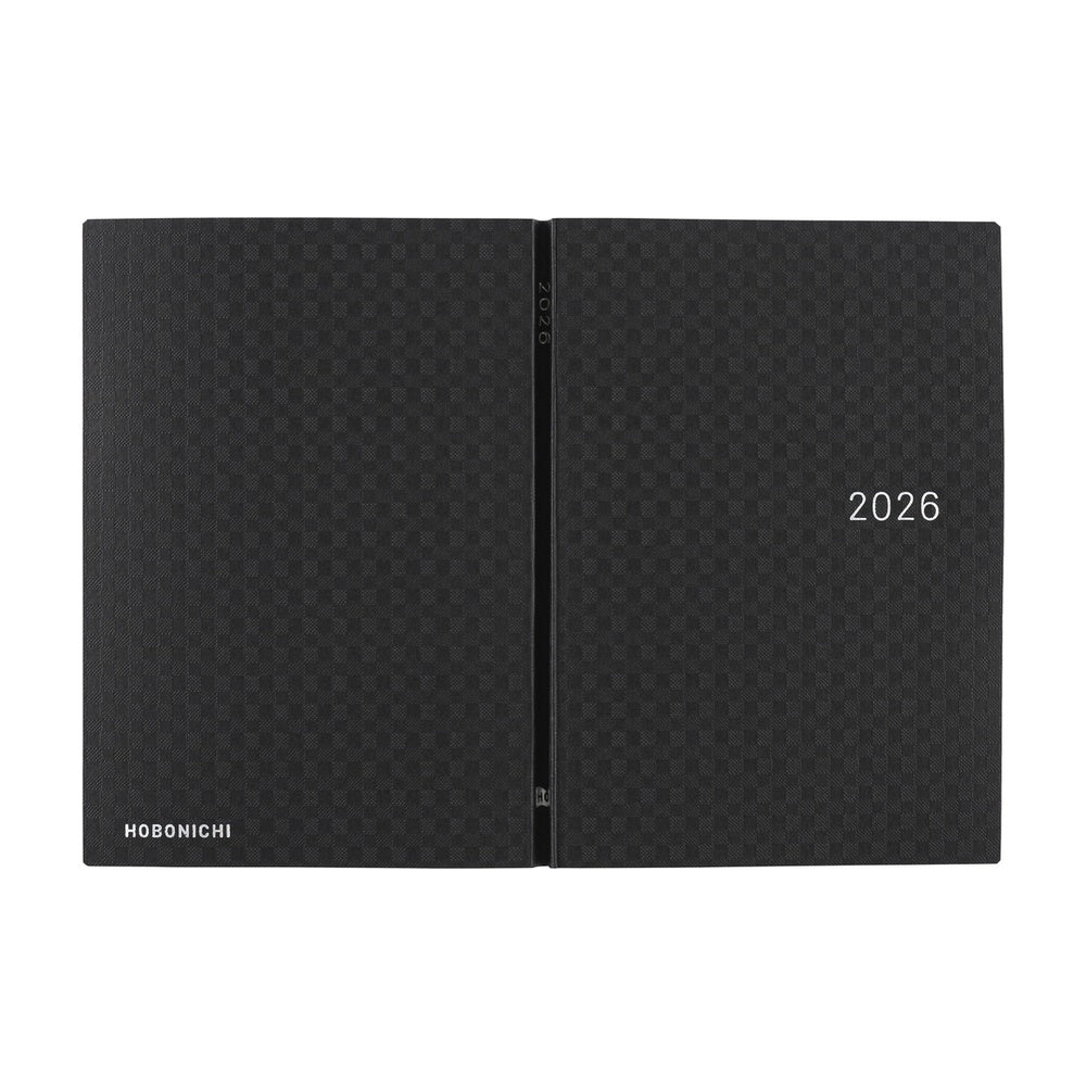 Hobonichi HON A6- Paper Series Black Gingham