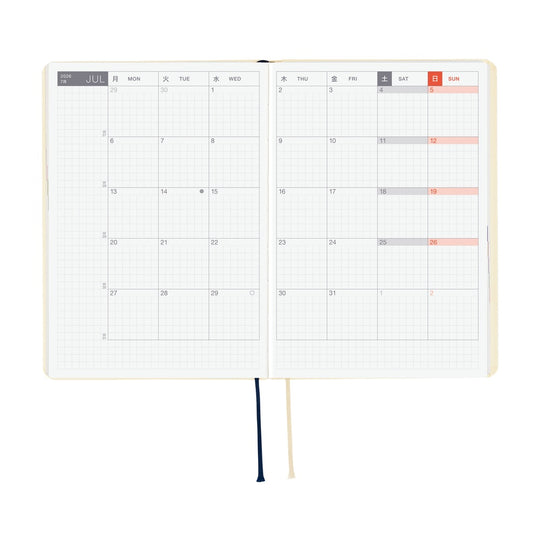 Hobonichi HON A6- Ivory Slash