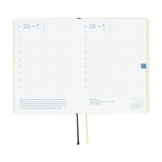 Hobonichi HON A6- Ivory Slash