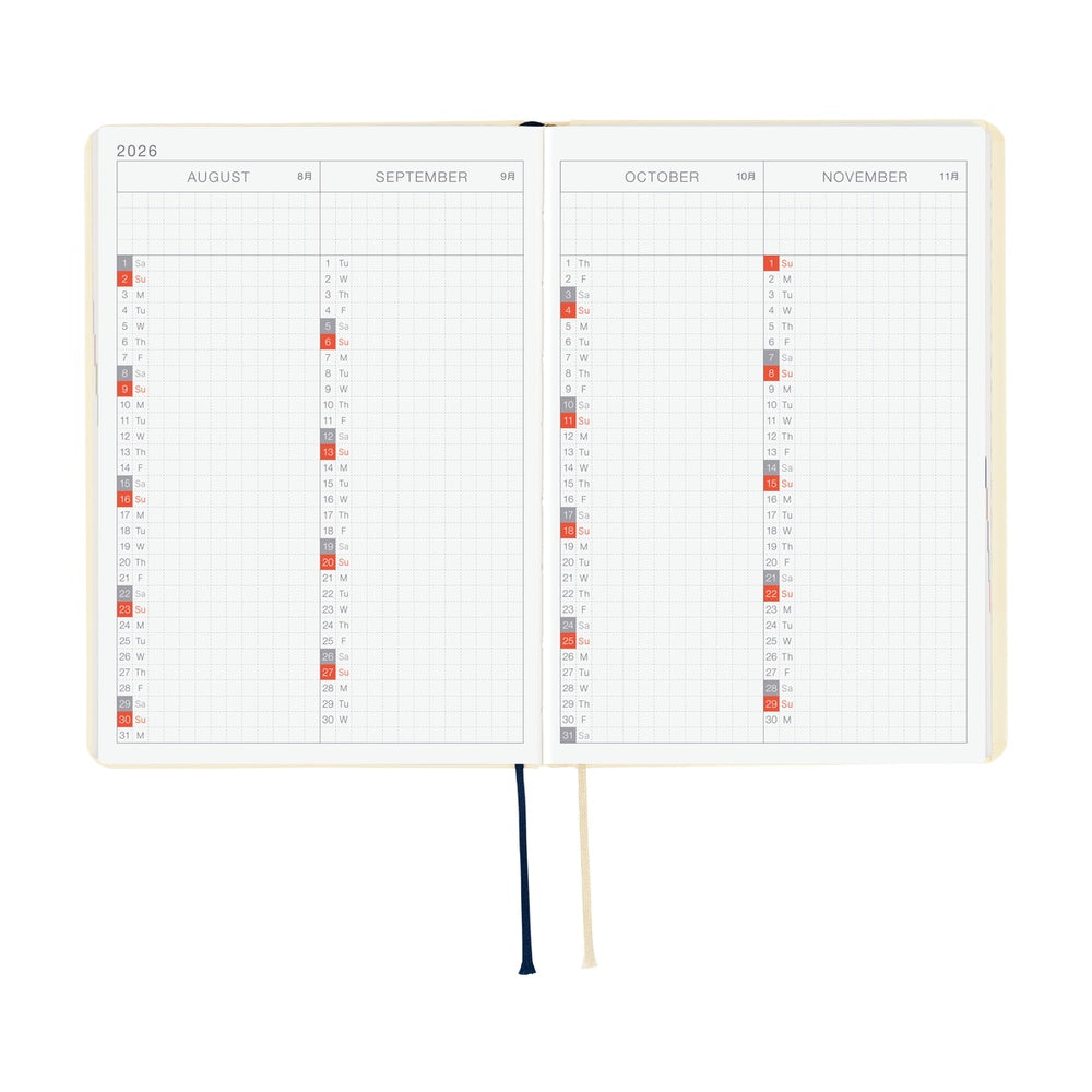 Hobonichi HON A6- Ivory Slash