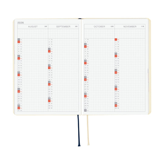 Hobonichi HON A6- Ivory Slash