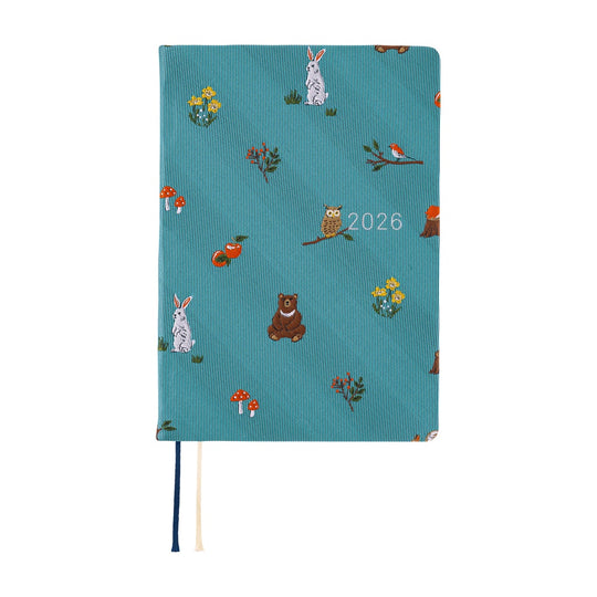 Hobonichi Bow &amp; Tie In the Forest HON A6