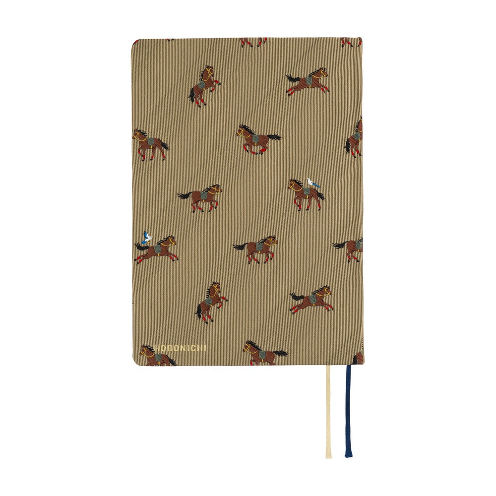 Hobonichi Bow & Tie Galloping Horses HON A6