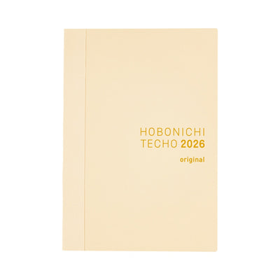 Hobonichi A6 Original Book 2026- English