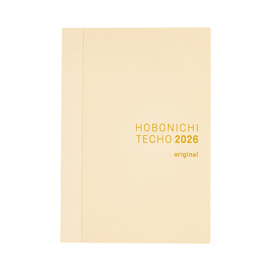 Hobonichi A6 Original Book 2026- English