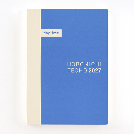 Hobonichi  │ Techo 2027 Japanese Day-Free Book