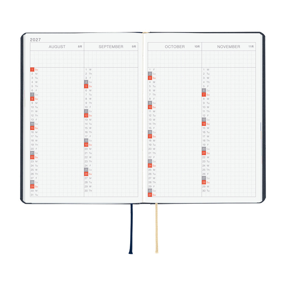 Hobonichi  |  SLASH Navy A6 HON