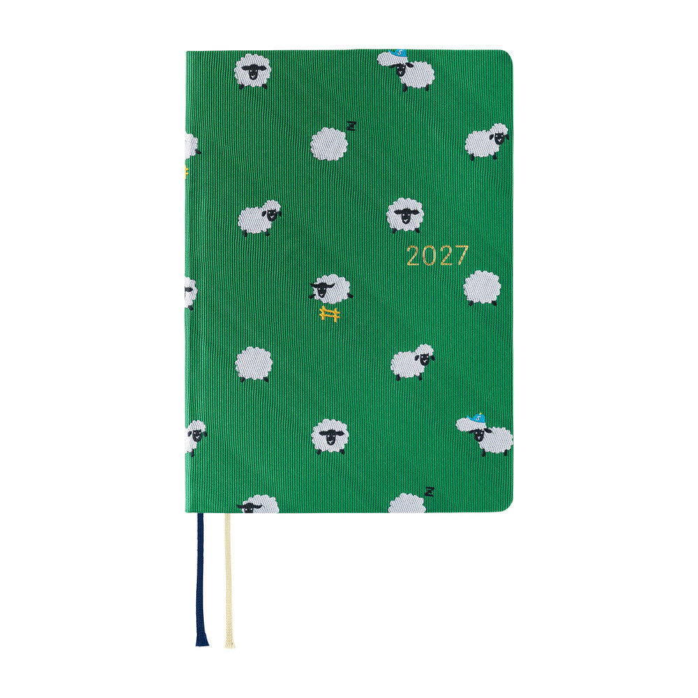 Hobonichi  |  Bow &amp; Tie Sheep Sheep Sheep A6 HON