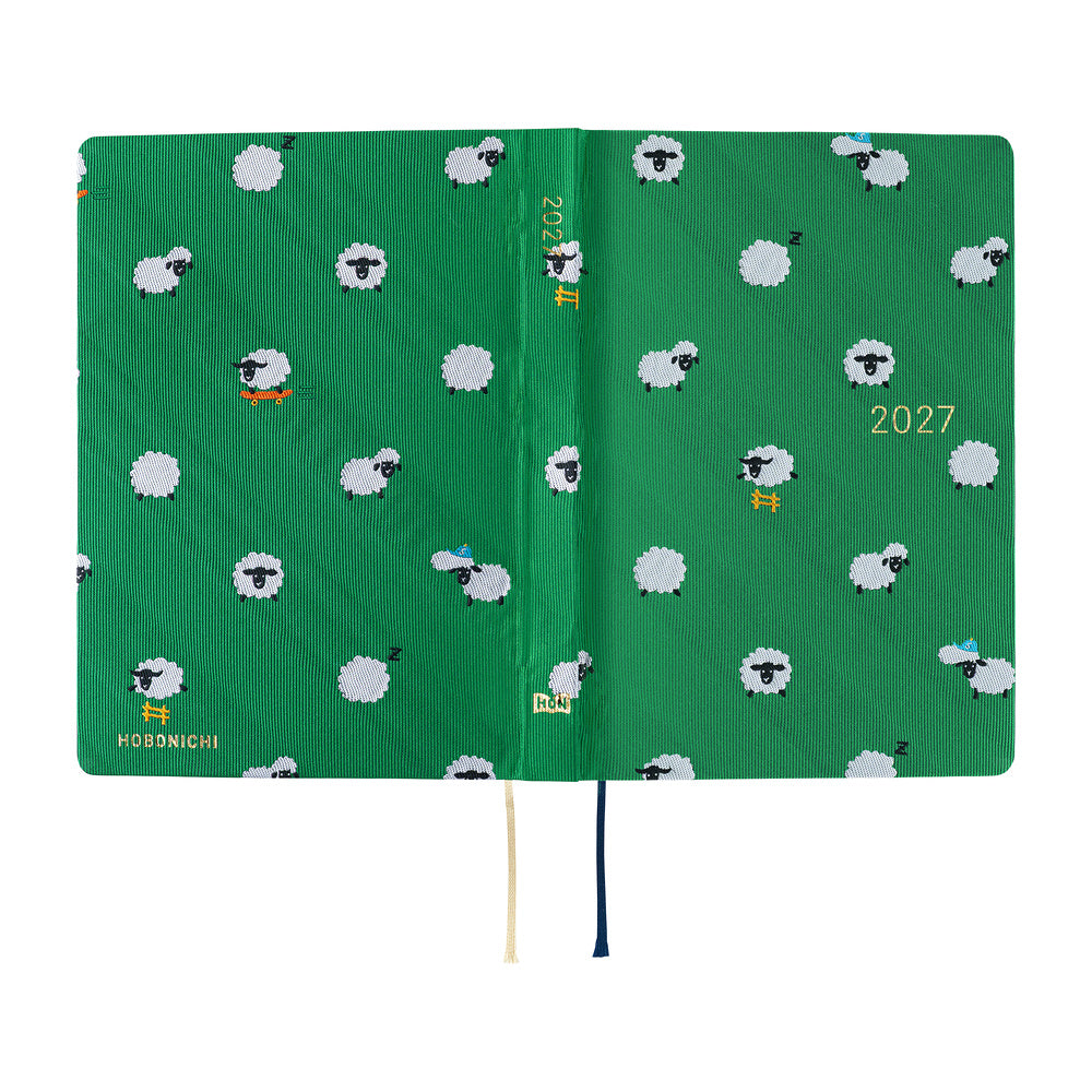 Hobonichi  |  Bow &amp; Tie Sheep Sheep Sheep A6 HON