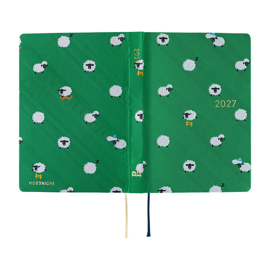 Hobonichi  |  Bow &amp; Tie Sheep Sheep Sheep A6 HON