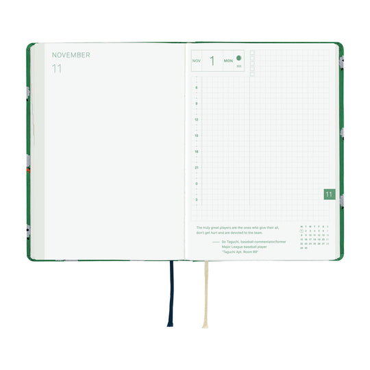 Hobonichi  |  Bow &amp; Tie Sheep Sheep Sheep A6 HON