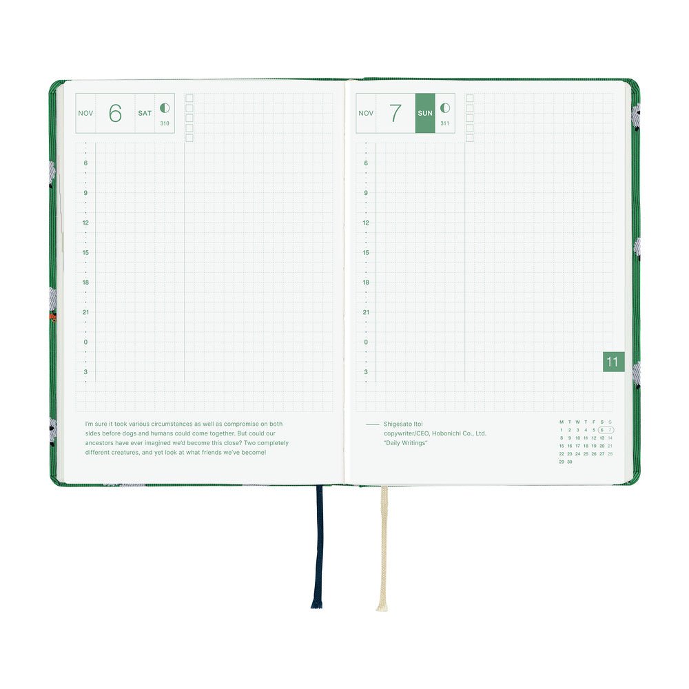 Hobonichi  |  Bow &amp; Tie Sheep Sheep Sheep A6 HON
