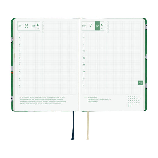 Hobonichi  |  Bow &amp; Tie Sheep Sheep Sheep A6 HON