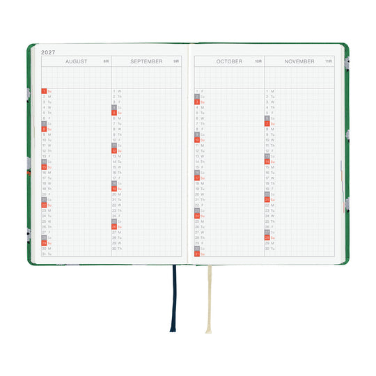 Hobonichi  |  Bow &amp; Tie Sheep Sheep Sheep A6 HON
