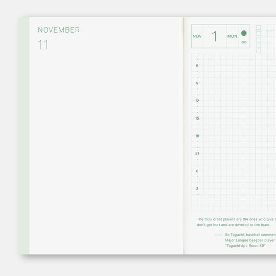 Hobonichi Techo 2027 English Original Book A6