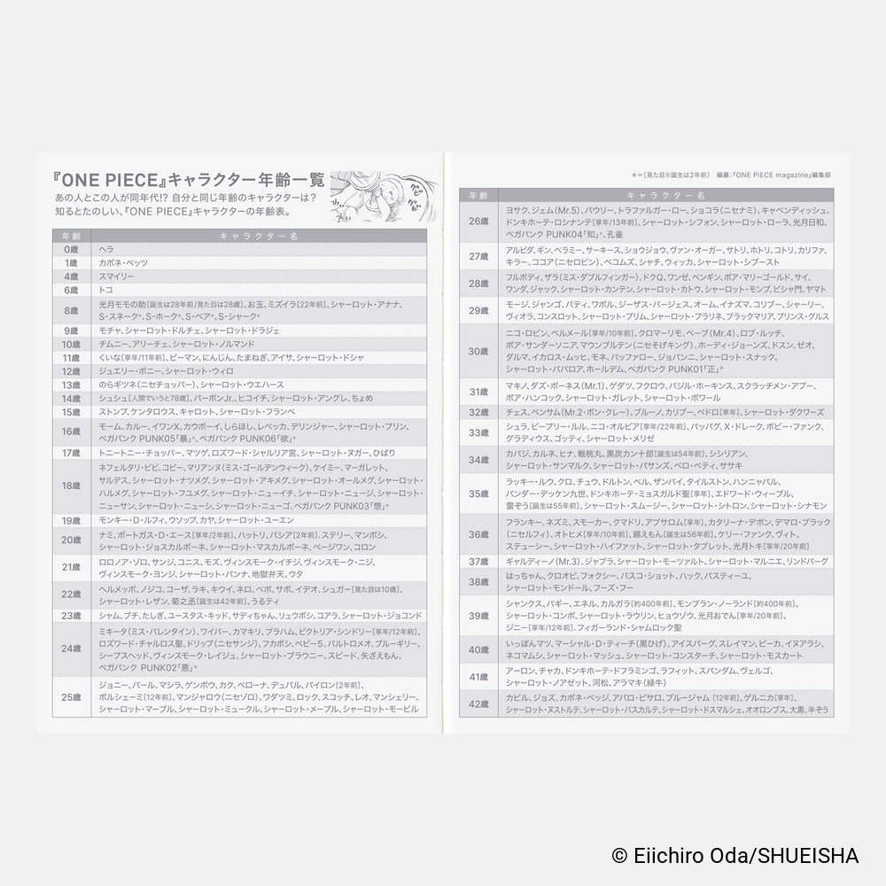Hobonichi Techo 2027 Japanese Original Book One Piece Edition A6 Pre-order Shipping Mid October