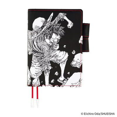 Hobonichi ONE PIECE magazine Straw Hat Luffy (Black) A6