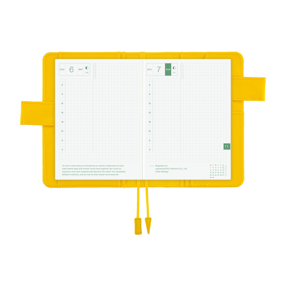 Hobonichi  |  Colours Cover A6- Fresh Citron