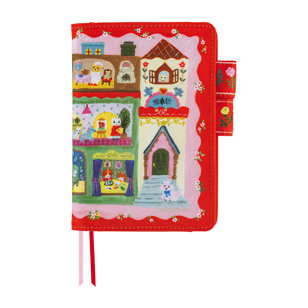 Hobonichi  |  Yumi Kitagishi A6- White Cat House