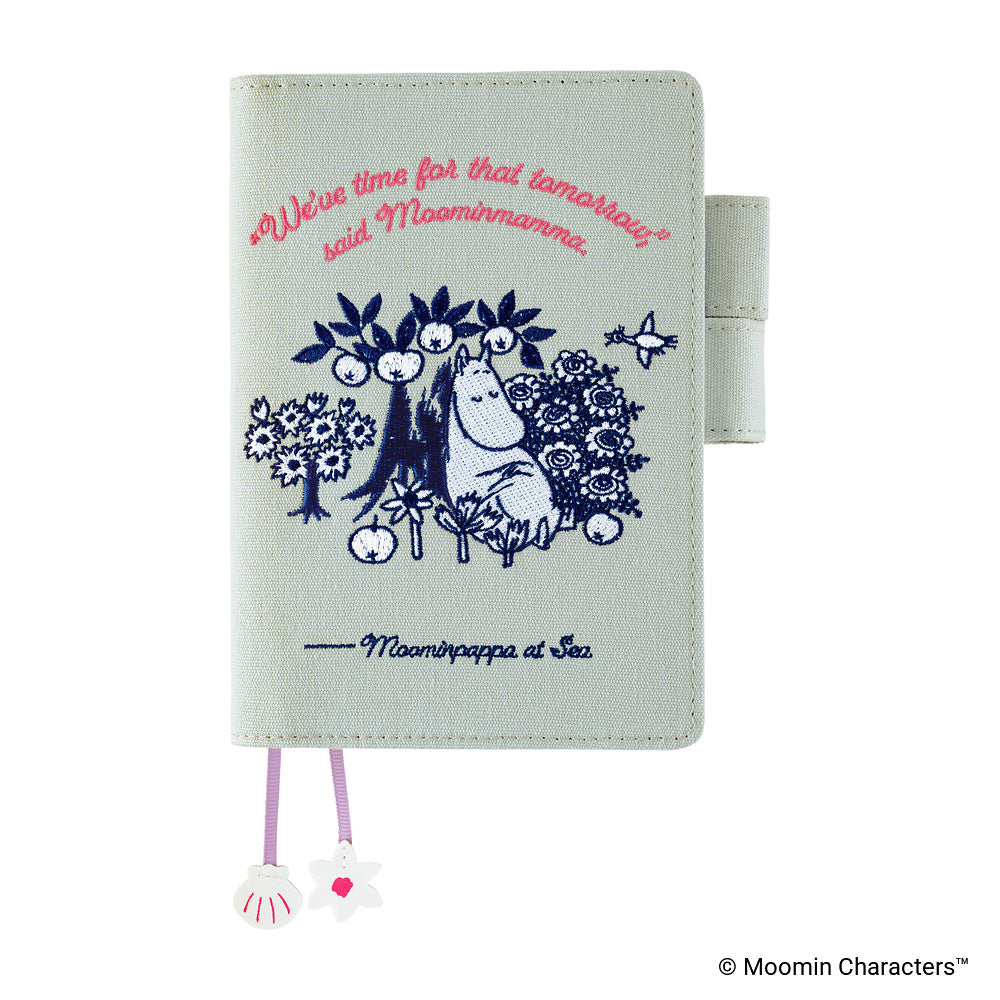 Hobonichi  |  Moomin My Yard A6- Pale Mint
