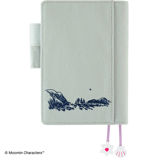 Hobonichi  |  Moomin My Yard A6- Pale Mint