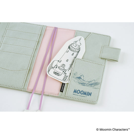 Hobonichi  |  Moomin My Yard A6- Pale Mint