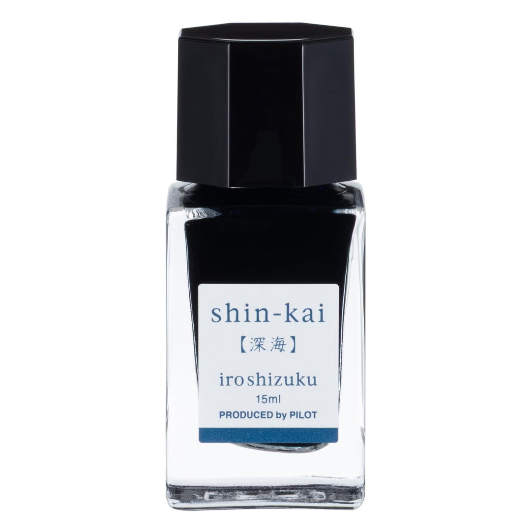 Pilot Iroshizuku Fountain Pen Ink 15ml- Shin-Kai