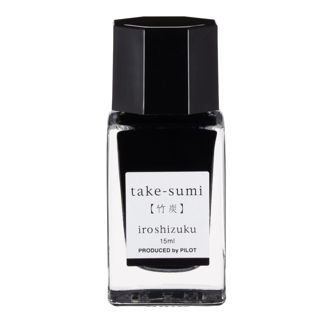 Pilot Iroshizuku Fountain Pen Ink 15ml- Take-Sumi