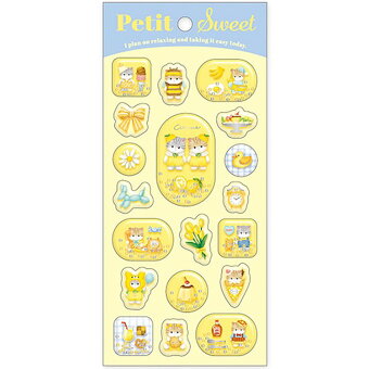 Mind Wave Stickers Petit Sweet - Lemon Cat